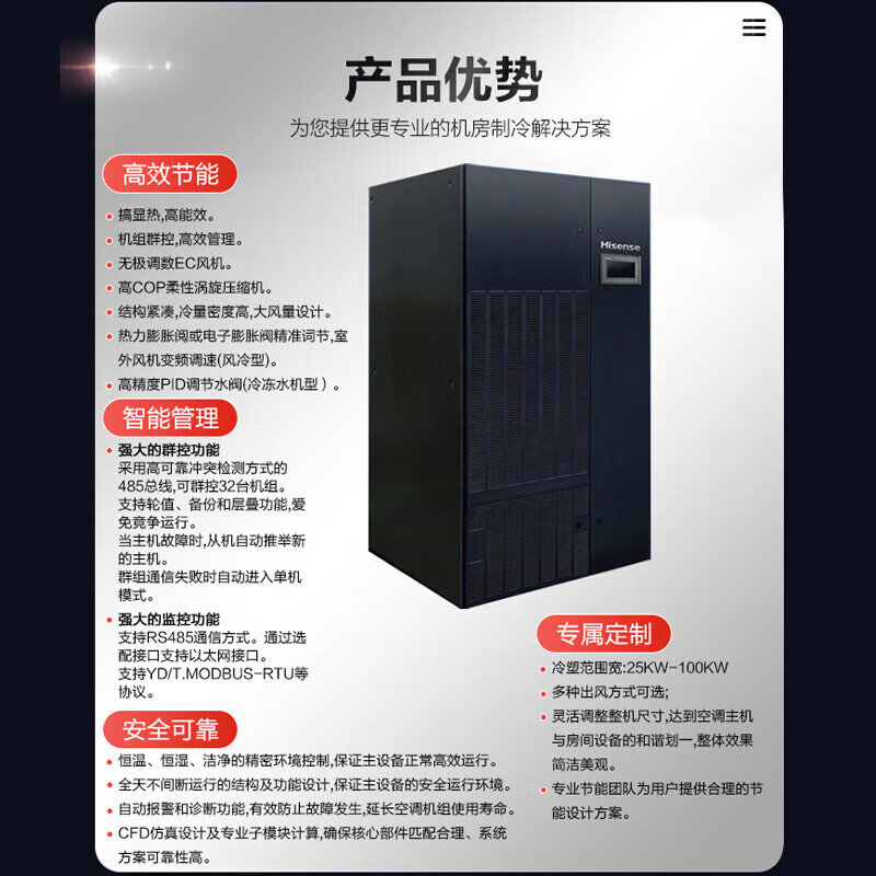 海信12匹精密空調(diào)30KW